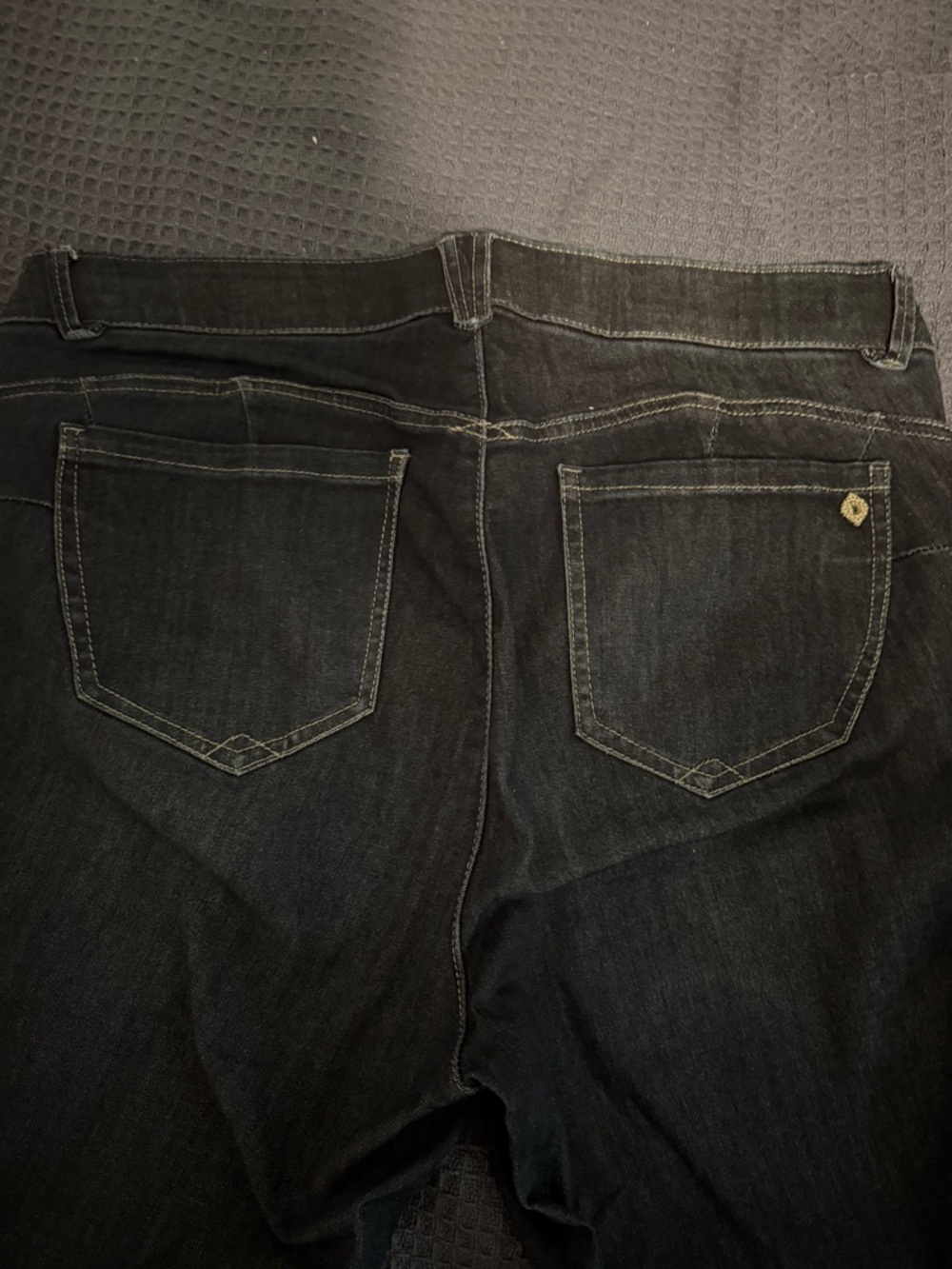Democracy Jeri "Ab"solution High Rise Skinny Jeans - Dark Wash - Size 16W - Picture 3 of 4